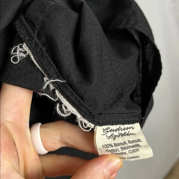 Black Gudrun Sjoden Organic Cotton Lightweight Dress - Picture 6 of 7